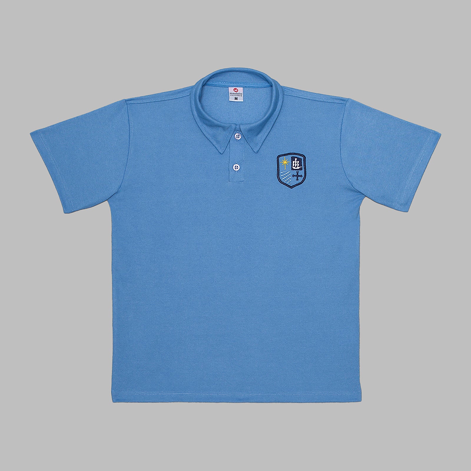 Caravelas Fundamental Camiseta polo azul masculina
