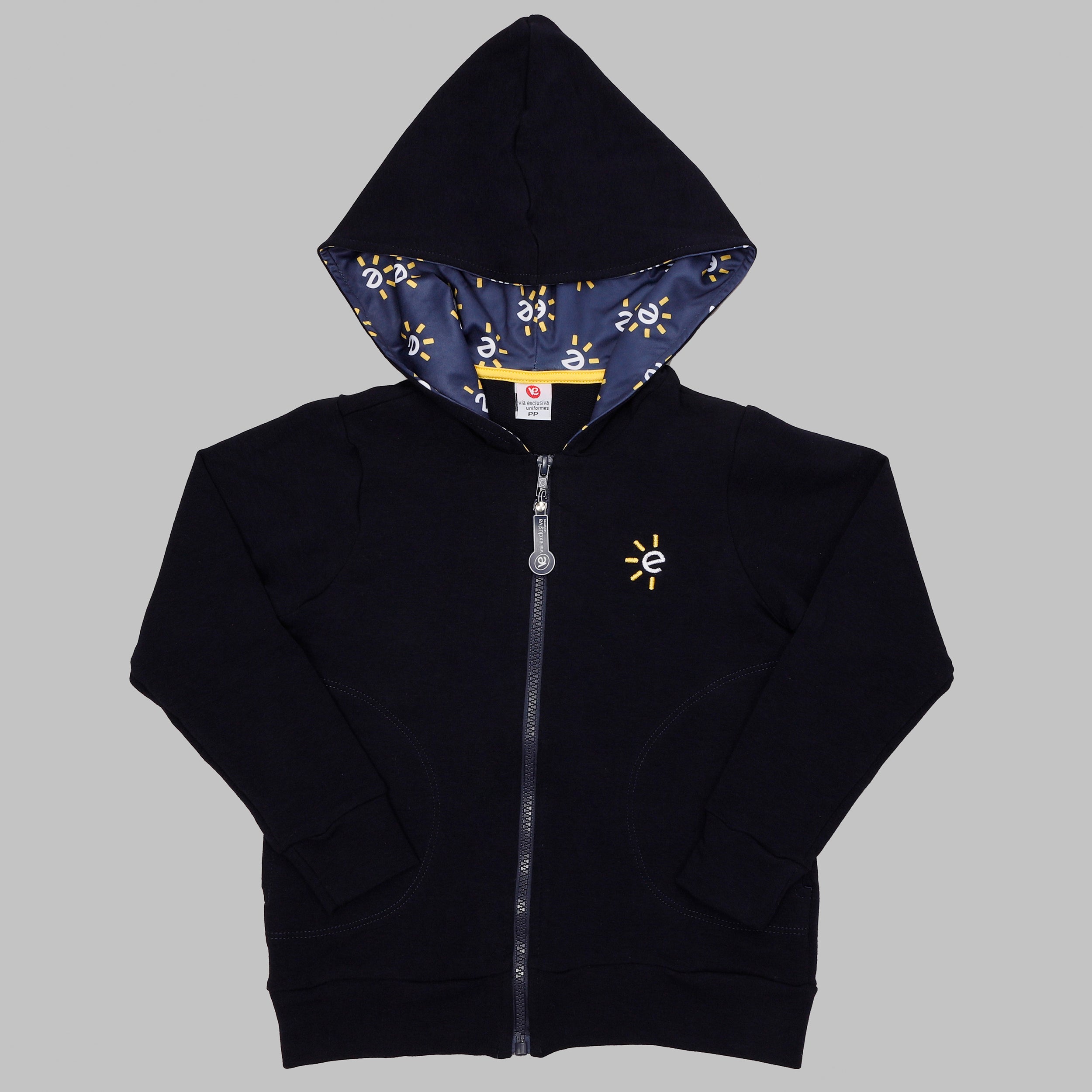 Ethos Moletom aberto com capuz