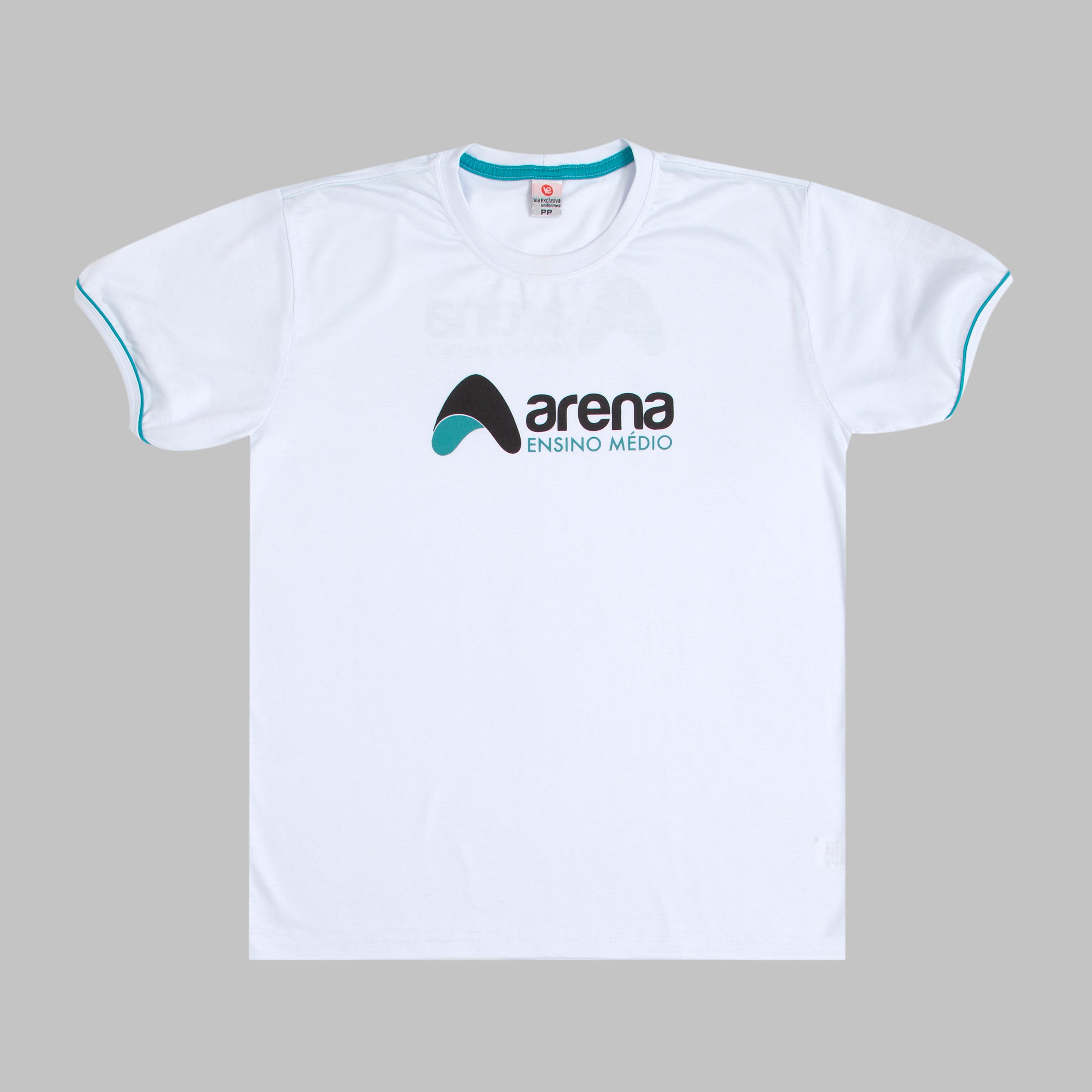 Arena Ensino Médio Camiseta pv branco