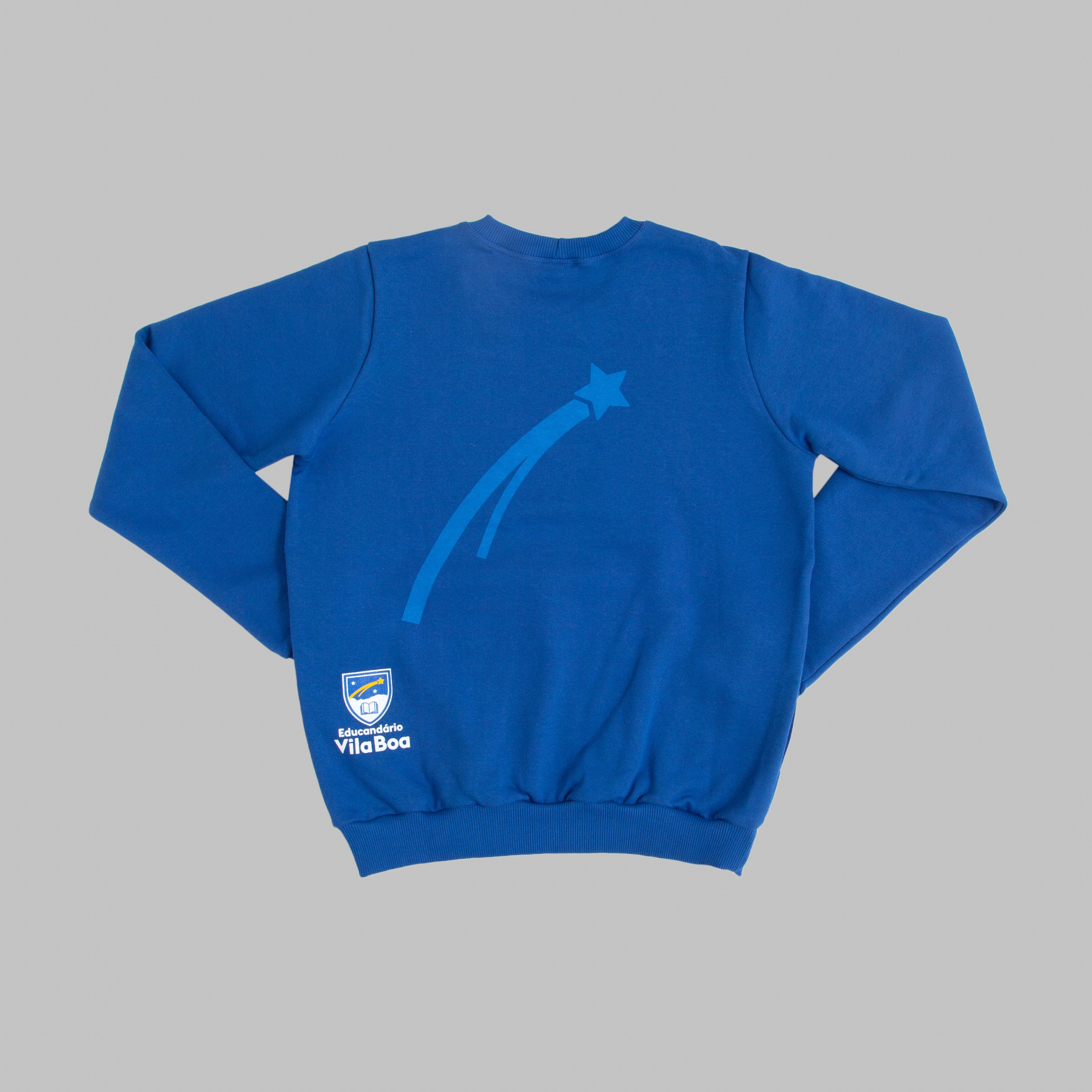 Vila Boa Moletom fechado azul royal para 1ª e 2ª fase
