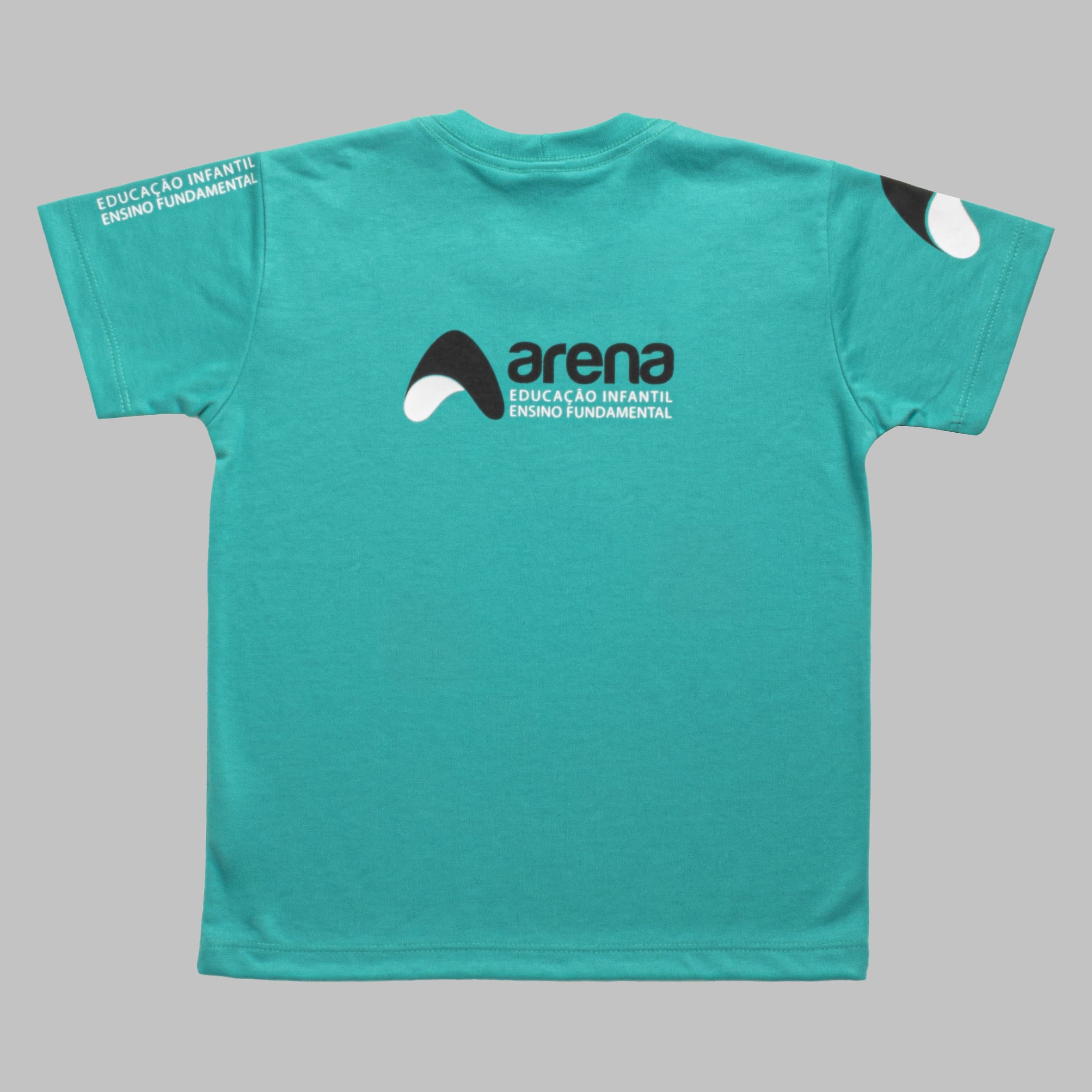 Arena Camiseta pv verde Educação Infantil e Fundamental I