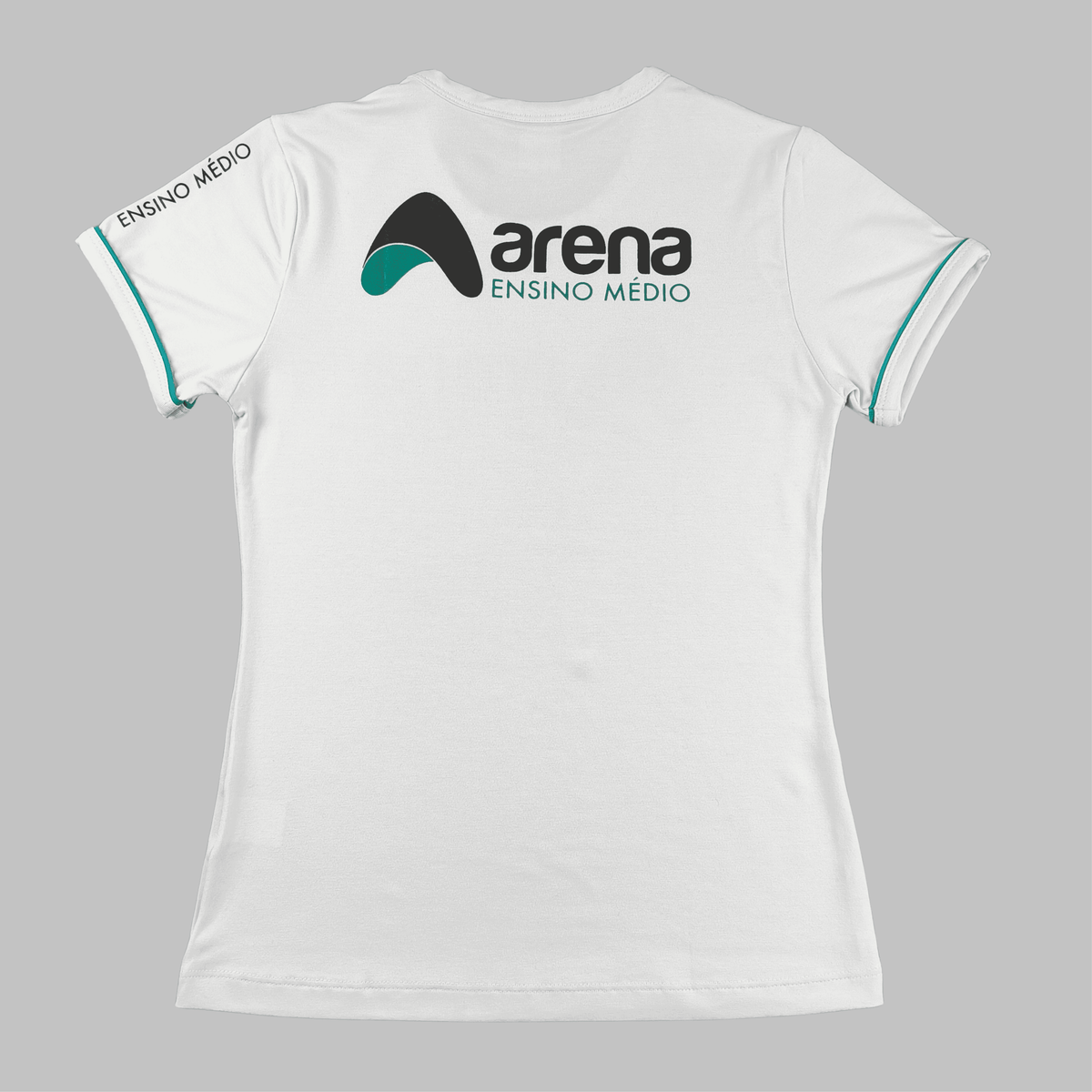 Arena Ensino Médio Baby-look viscolycra branca