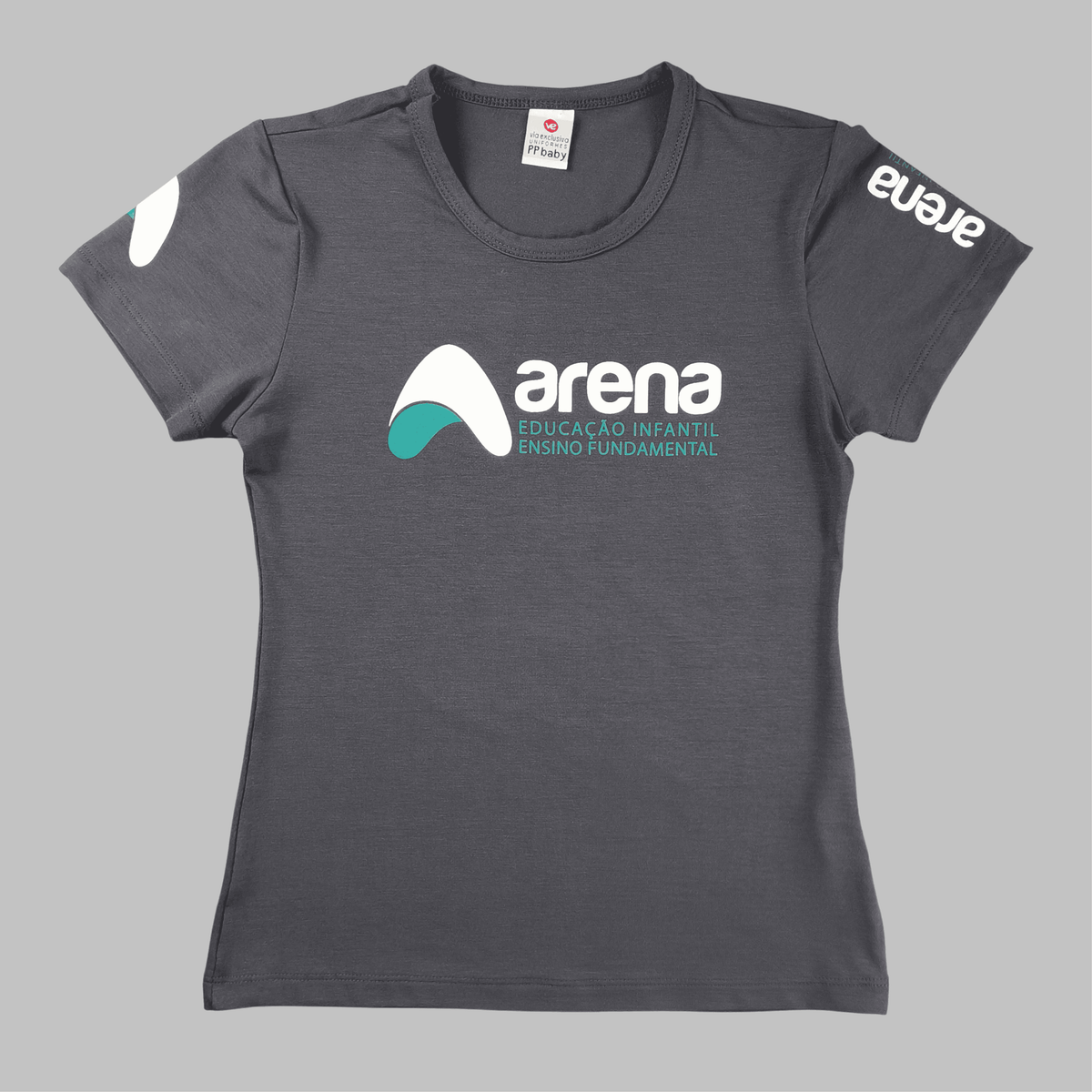 Arena Baby-look viscolycra cinza Fundamental II