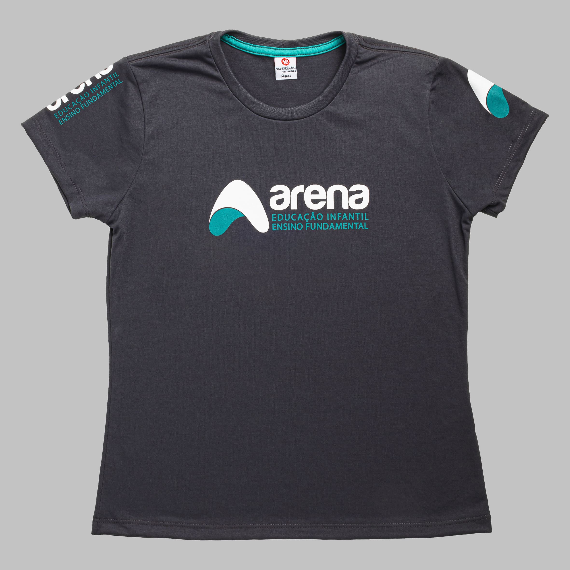 Arena Baby-look pv cinza Fundamental II