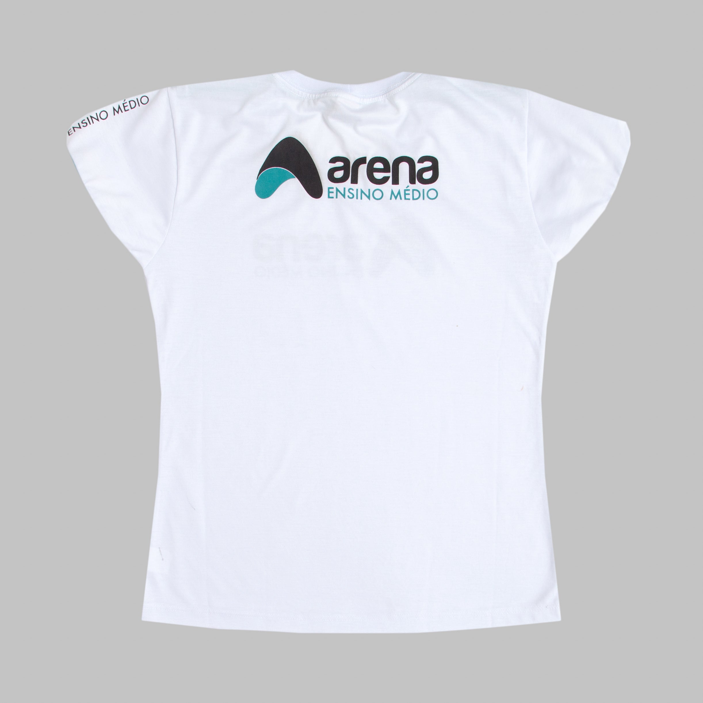 Arena Ensino Médio Baby-look pv branco