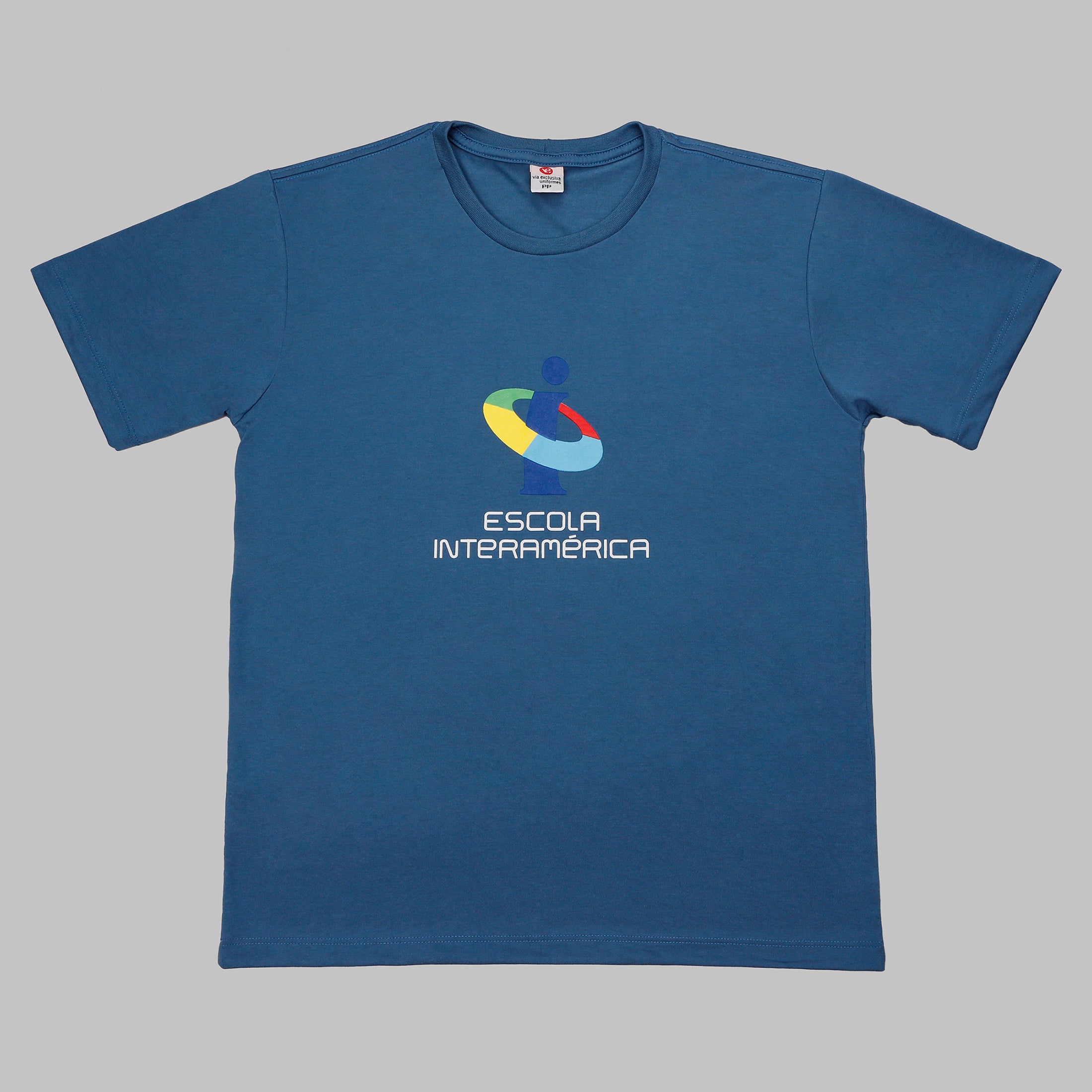 Escola Interamérica e Interamérica Fundamental Camiseta pv petróleo