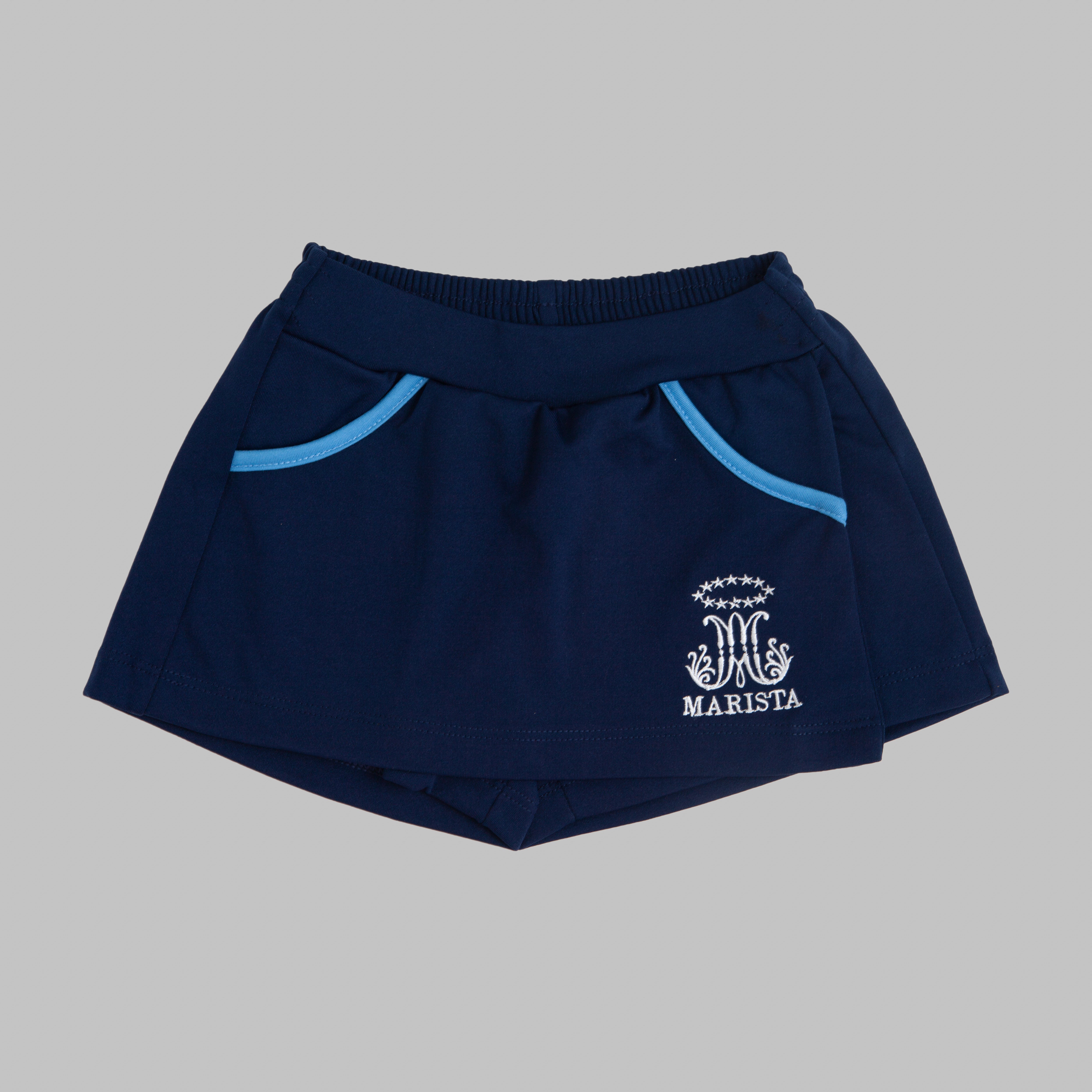 Marista Short-saia helanca Educação Infantil