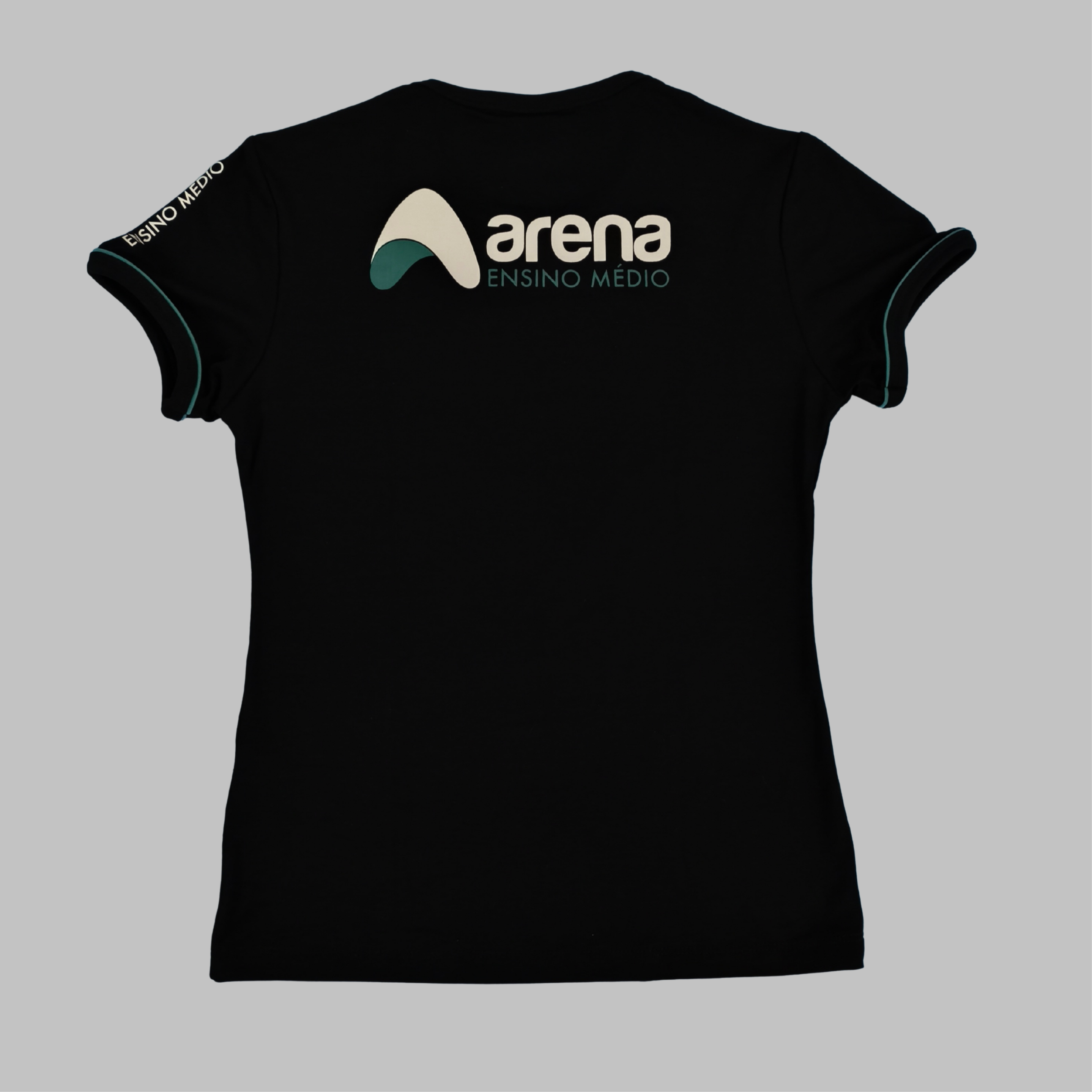 Arena Ensino Médio Baby-look viscolycra preta