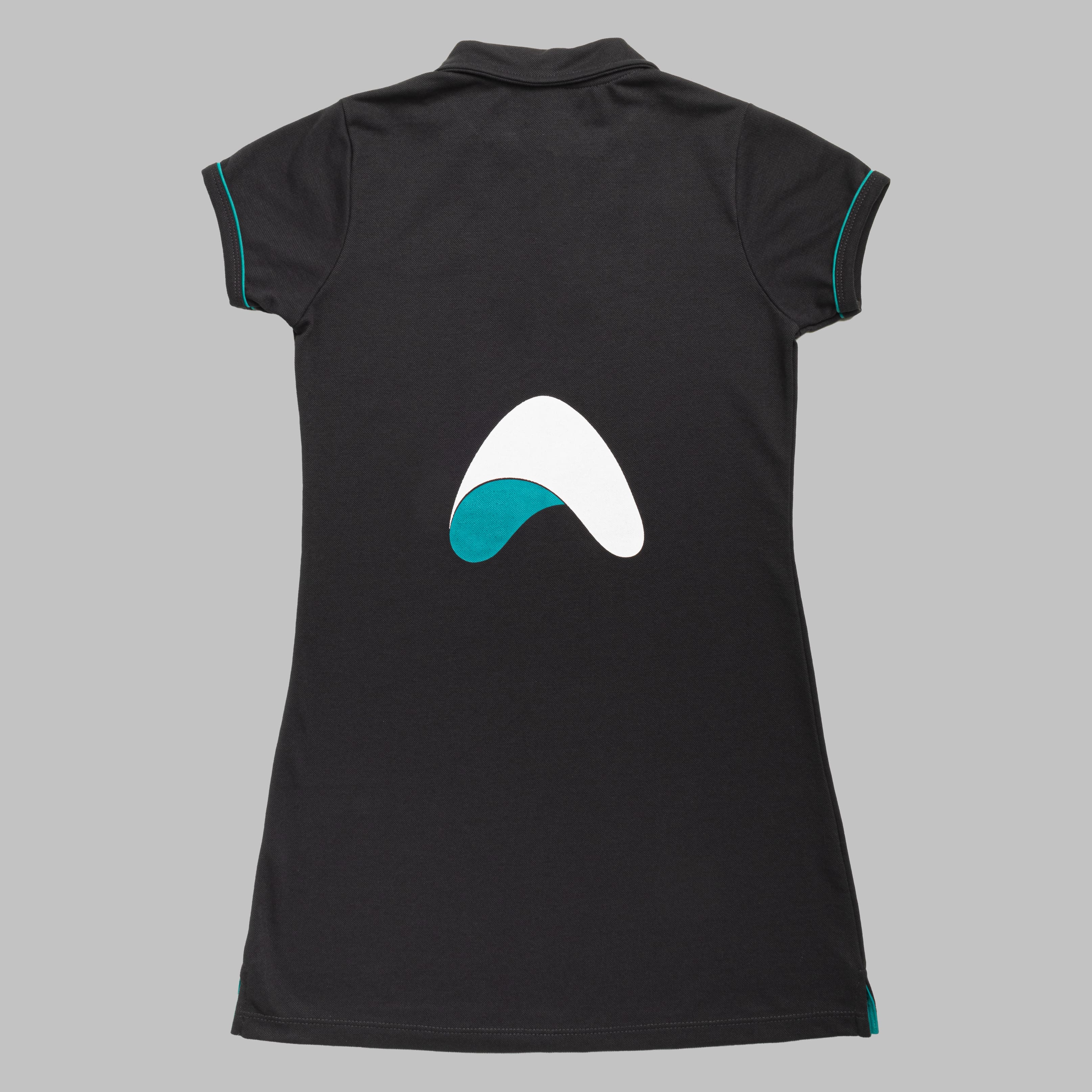 Arena Vestido polo piquet cinza Fundamental I