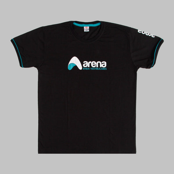Arena Vestibulares Camiseta pv preto