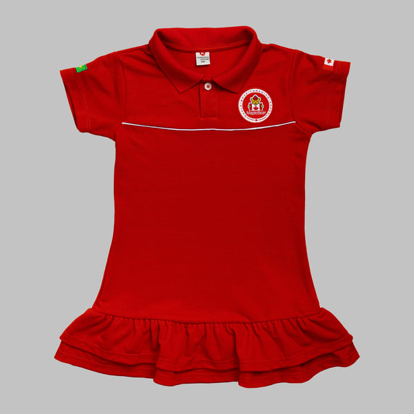 Maple Bear Vestido polo piquet Educação Infantil