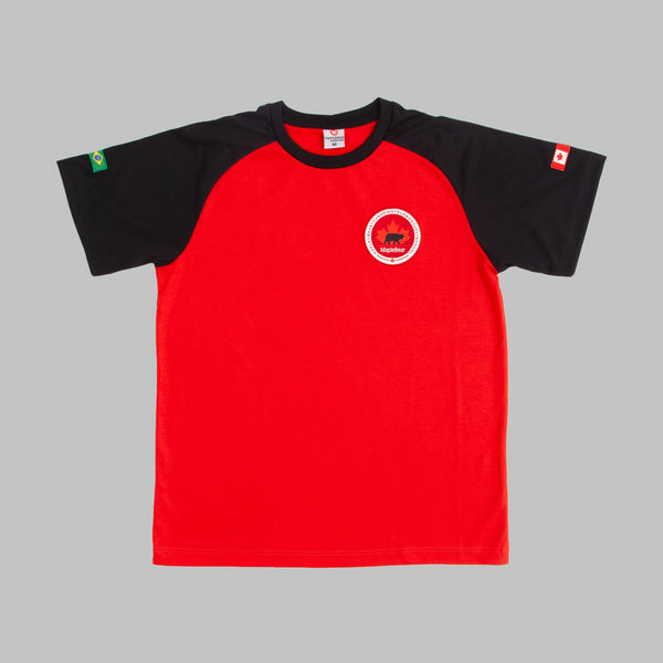 Maple Bear Camiseta pv vermelho Fundamental