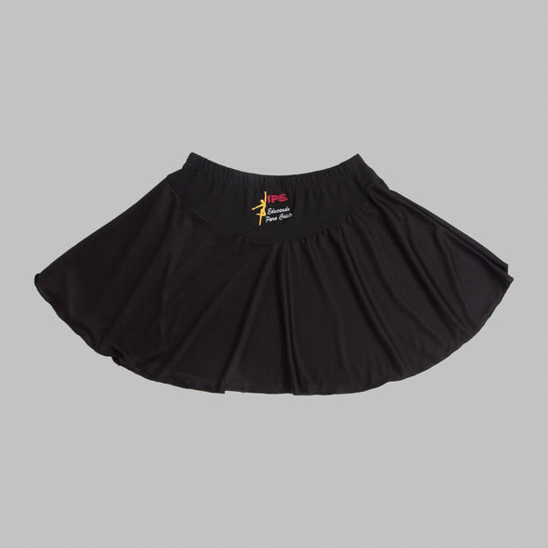 IPE Saia de dança dry crepe preto